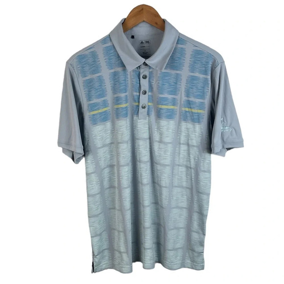 PO687 Mens Adidas Clima Cool Performance Golf Polo Shirt M - Picture 1 of 6